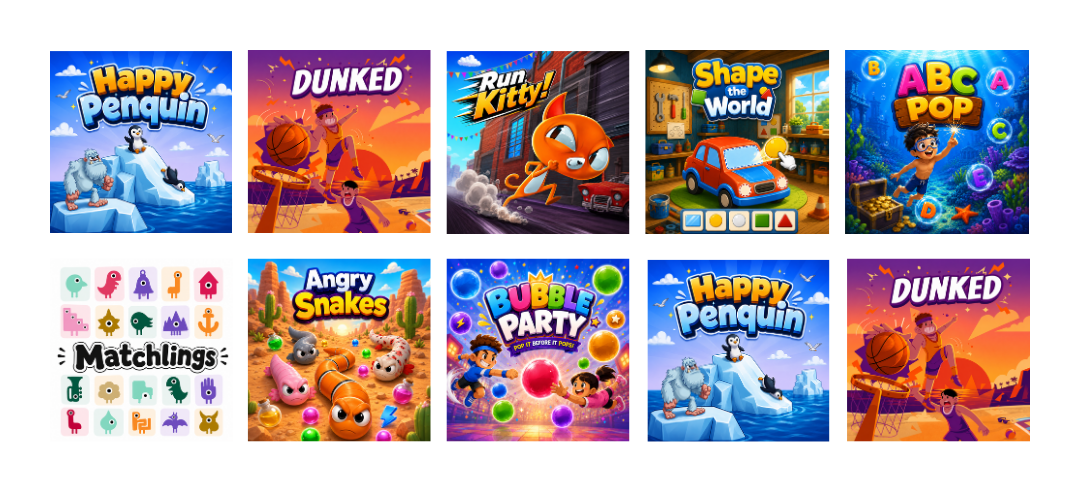 10 Games included